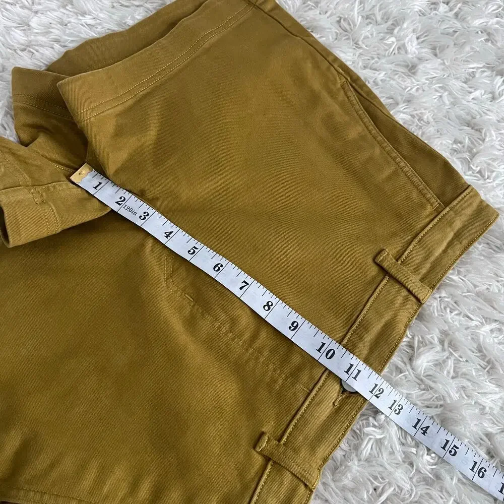 Everlane Mustard Yellow Shorts Size 10